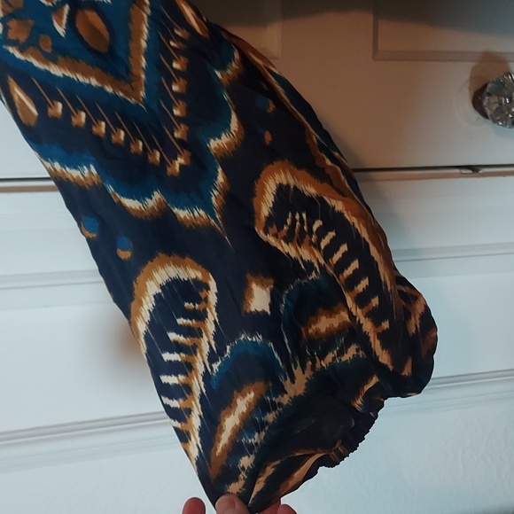 FARM Rio Women's Pineapple Ikat Raglan Sleeve Mini Dress Size Large - Picture 14 of 16